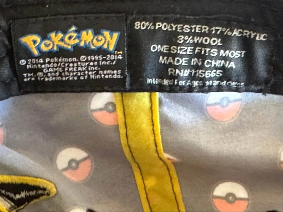 Official Pokémon baseball cap image indicator(2)