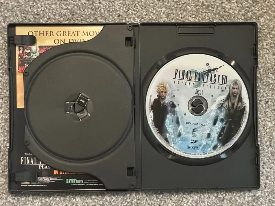 Final Fantasy VII DVD 2 disc set image indicator(3)