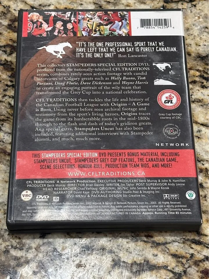 Calgary Stampeders CFL Traditions DVD image indicator(2)