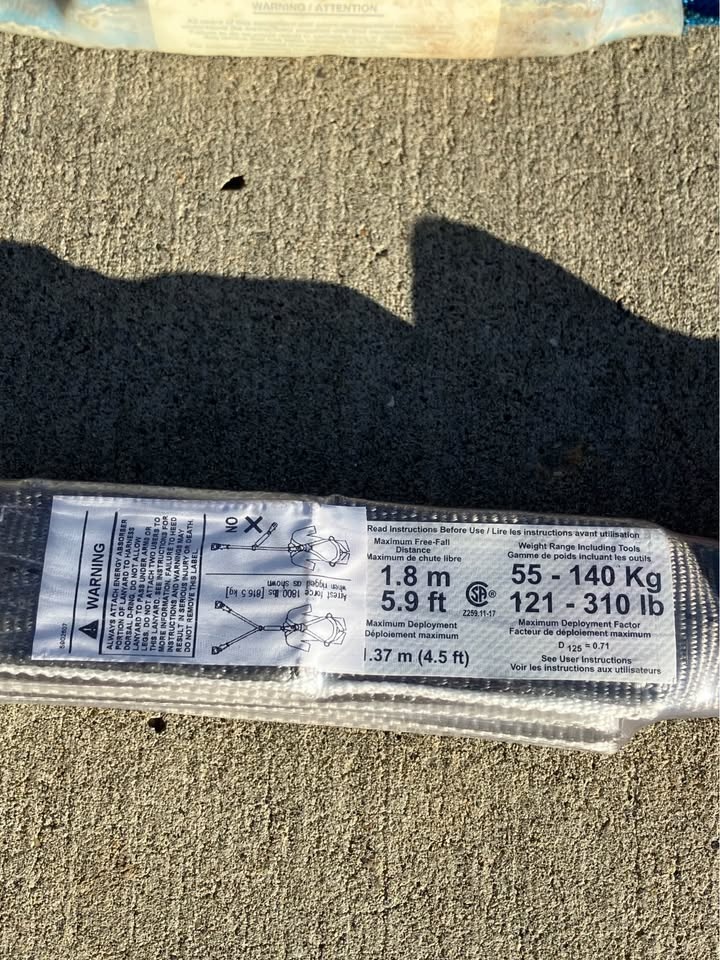 Fall Protection Lanyards – Good Condition - photo 3