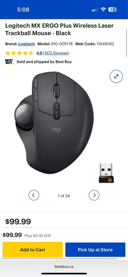 Logitech MX ERGO Plus - photo 5