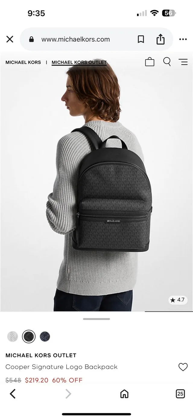 New condition - Michael Kors Backpack image indicator(7)