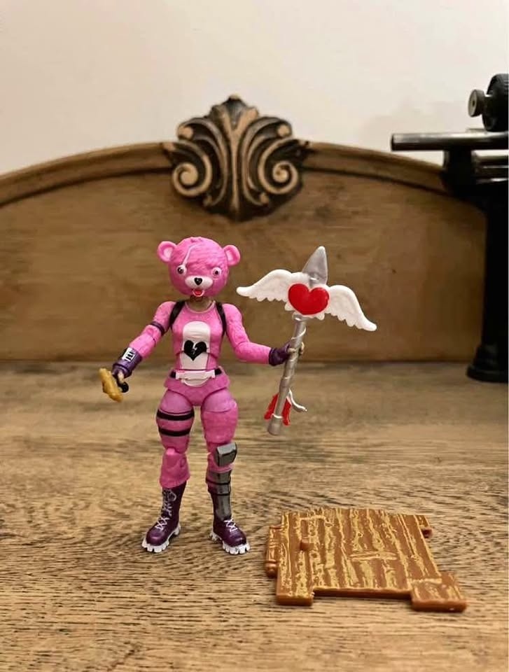 Fortnite Squad Mode 4" Figure Pink Bear