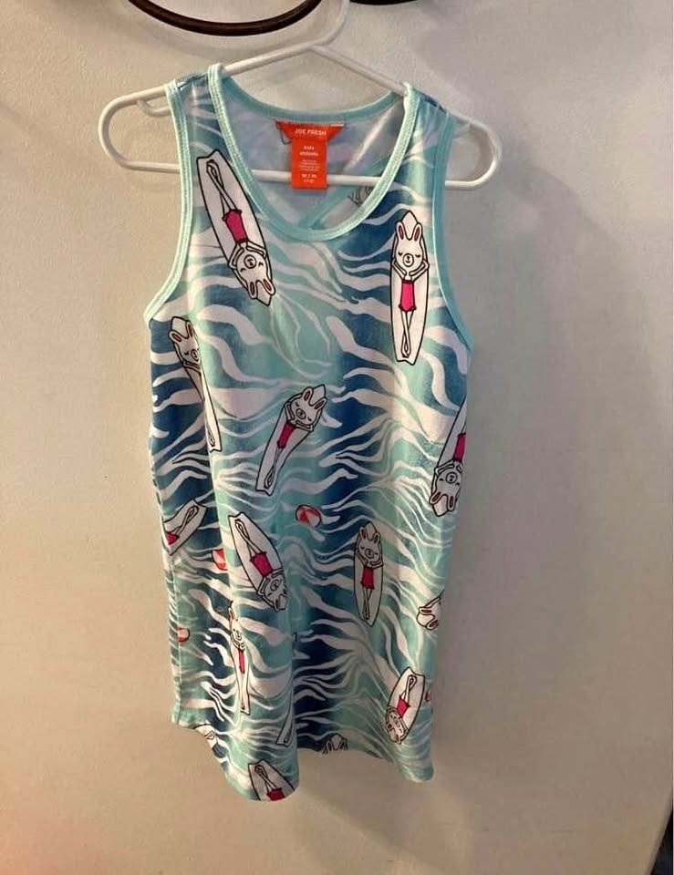 Girls Swim Cover/Dress (Joe Fresh) - Size 7/8