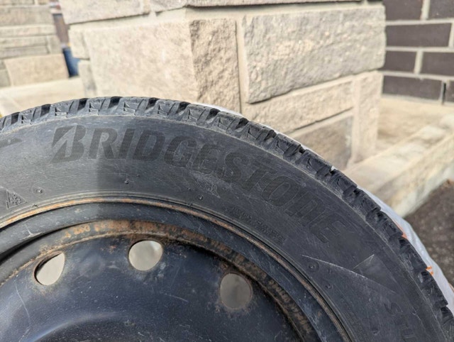 4 Lightly Used Bridgestone Blizzak WS90 Winter Tires on - photo 2