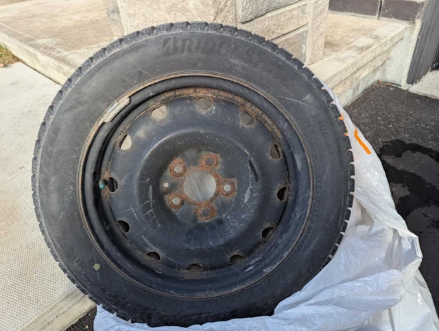 4 Lightly Used Bridgestone Blizzak WS90 Winter Tires on - photo 4