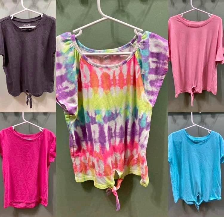 Girls Short Sleeve Shirts (children's place) - Size L (10-12)