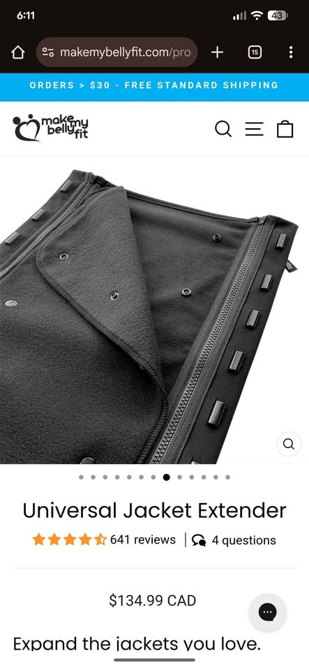 Jacket extender - make my belly fit - photo 4