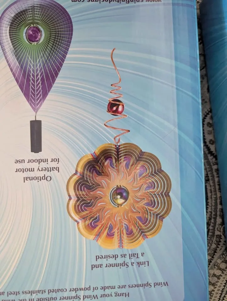 Wind spinner BNIB image indicator(2)