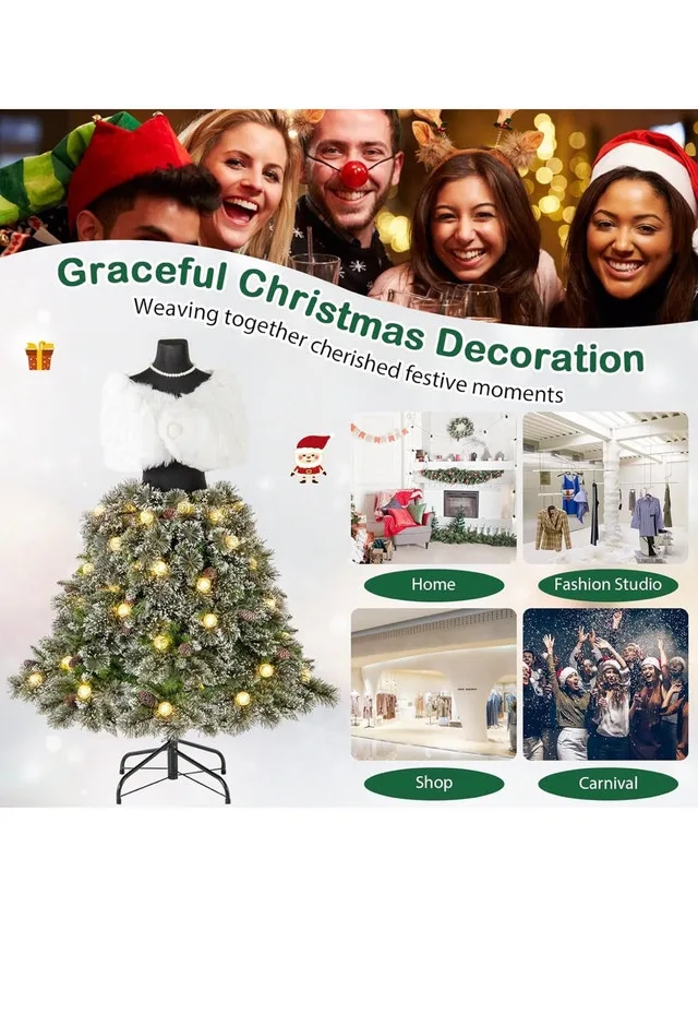 Mannequin Christmas tree for studio/shops image indicator(9)