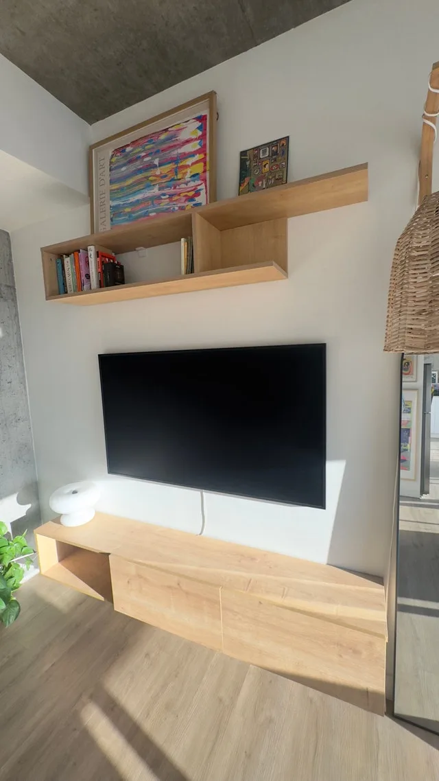 Floating Wall Shelf / TV Stand – $90 image indicator(4)