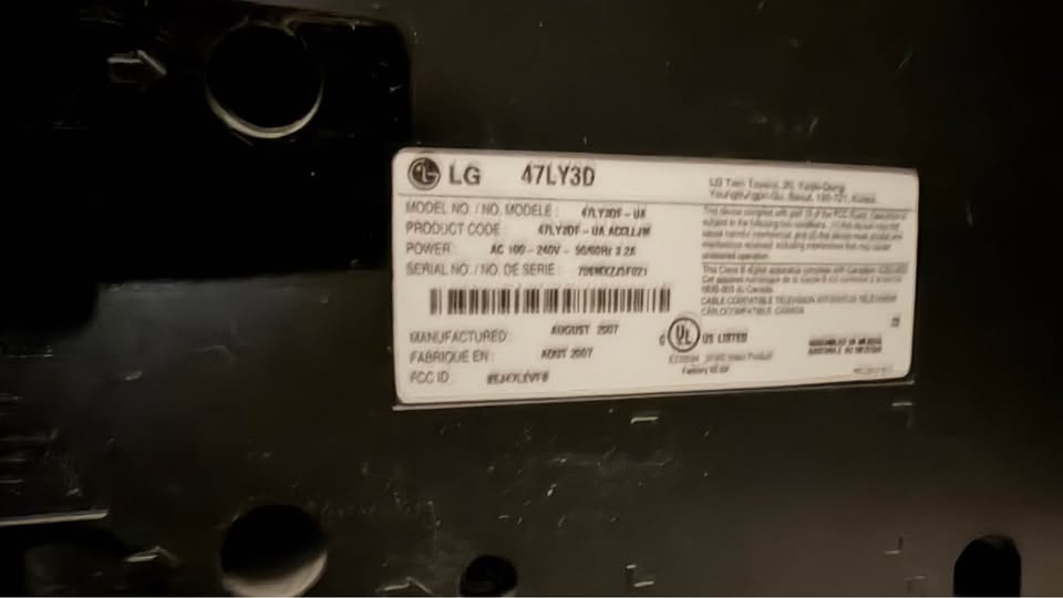 LG HDTV 47" - photo 4