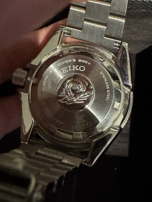 Seiko Men's Silver Prospex Automatic Dive Watch image indicator(3)