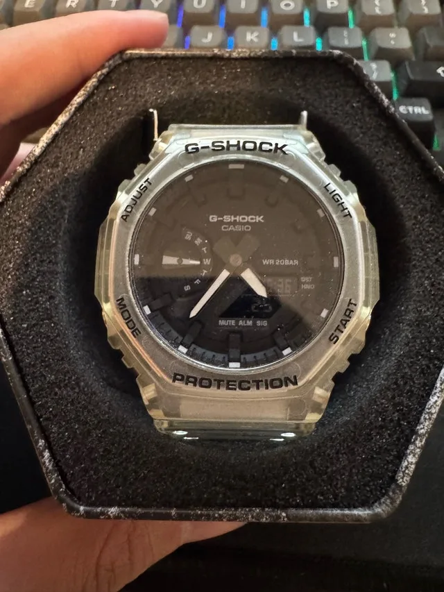 Casio G-Shock GA-2100SKE-7A image indicator(2)