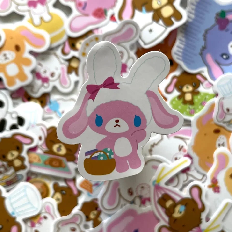 Pack of 50 Cute Small Sugarbunnies Stickers image indicator(5)