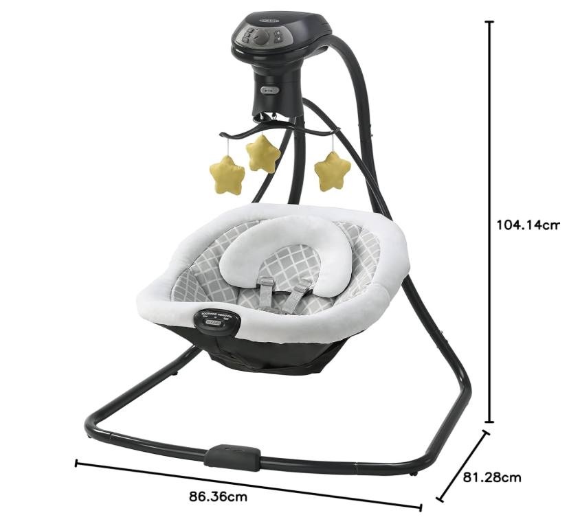 Graco Simple Sway LX Baby Swing, Allister - photo 5