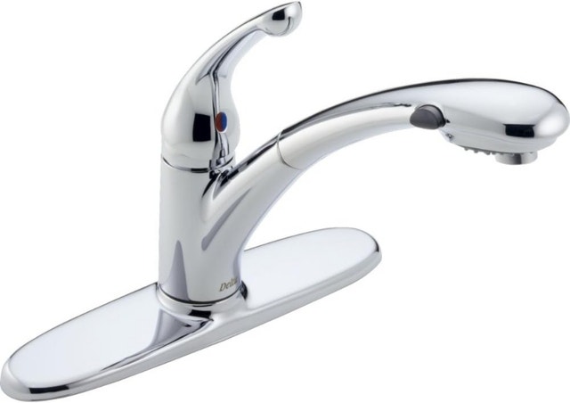 DELTA Kitchen Faucet with Pull Out Sprayer