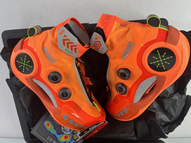 LiNing Way of Wade IX WOW 9 Infinity Caution Basketball Shoes - photo 4