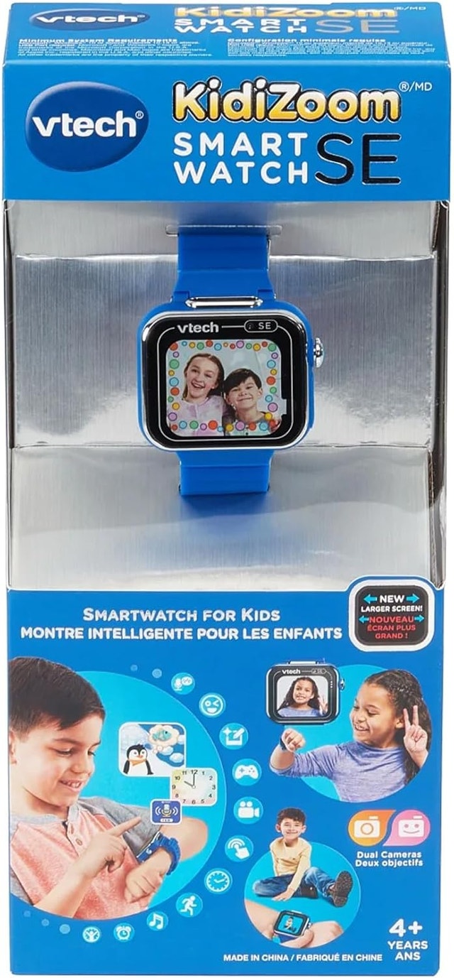 VTech KidiZoom Smartwatch SE Bilingual - Pink or Blue