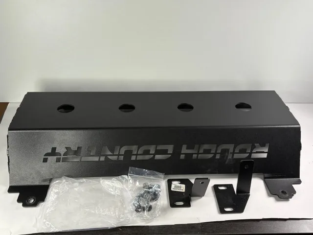 Rough Country Skid Plate Muffler for 2018-2024 Jeep Wrangler JL image indicator(2)