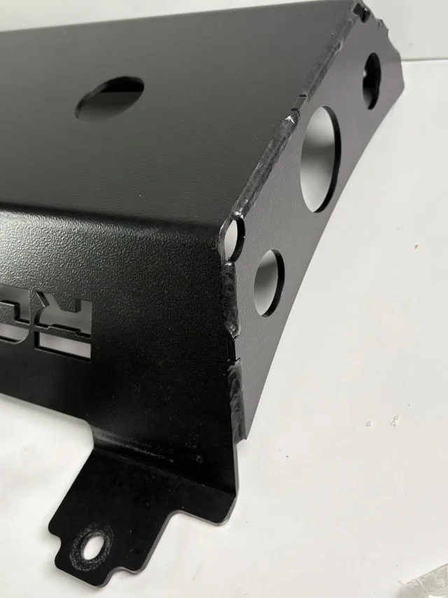 Rough Country Skid Plate Muffler for 2018-2024 Jeep Wrangler JL image indicator(3)