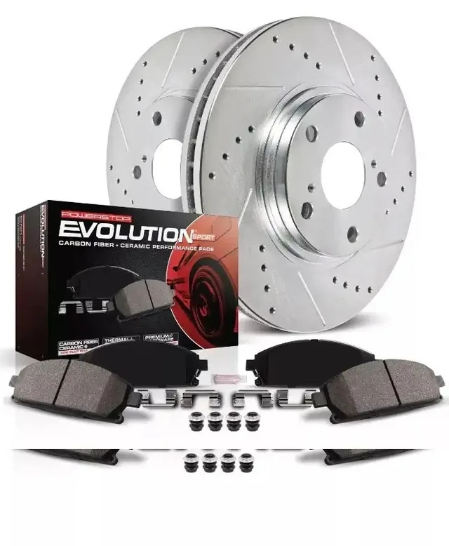 K3147 Powerstop 2-Wheel Brake Disc Pad Kits Rear Toyota Celica