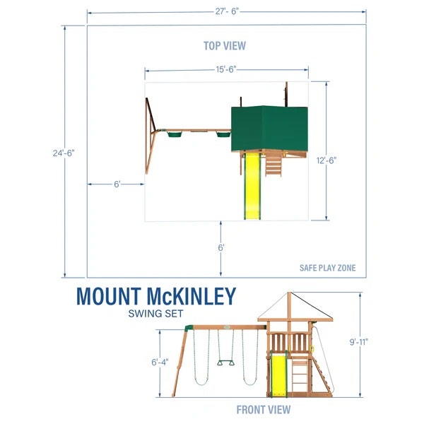 Backyard Discovery Mount McKinley Swing Set - photo 2