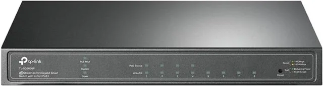 TP-Link 8 Port Gigabit Managed PoE Switch TL-SG2008P