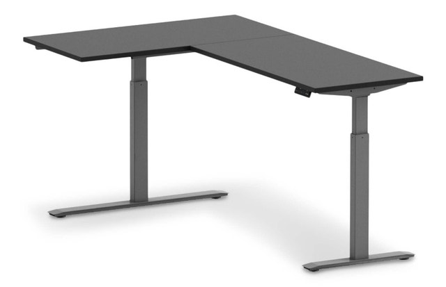 MotionWise L-shape Height Adjustable Desk