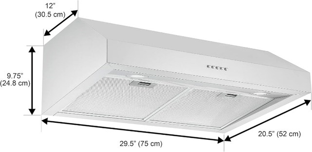Ancona 30" Range Hood Stainless - photo 2