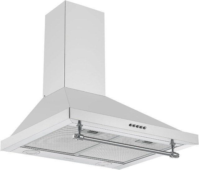 Ancona 24" 440 CFM Wall Mount Stainless Steel Range Hood
