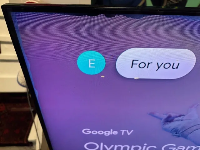 TCL 75" QM8 QLED 4K Smart Mini LED Google TV DAMAGED image indicator(3)