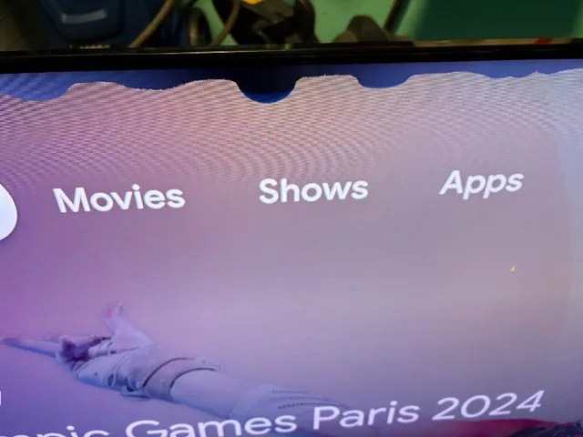 TCL 75" QM8 QLED 4K Smart Mini LED Google TV DAMAGED image indicator(4)