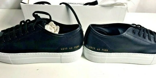 Woman by Common Projects 4017 SZ40 Tournament Low Black Sneakers image indicator(2)