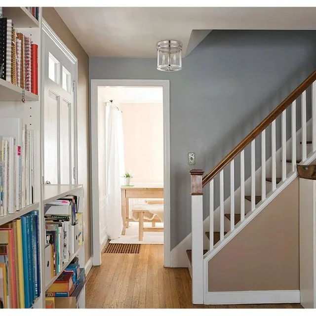 Savoy Penrose 3 Light Satin Nickel Semi-Flush Ceiling image indicator(2)