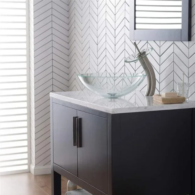 Kraus Glass Vessel Sink and Faucet image indicator(2)