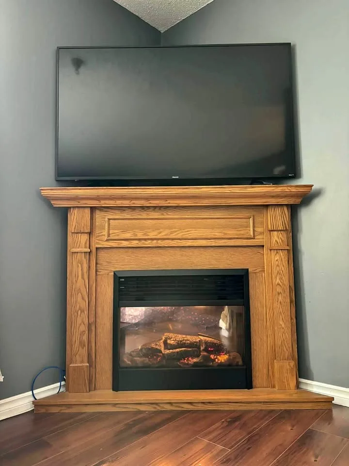 🔥Electric Corner Fireplace🔥
