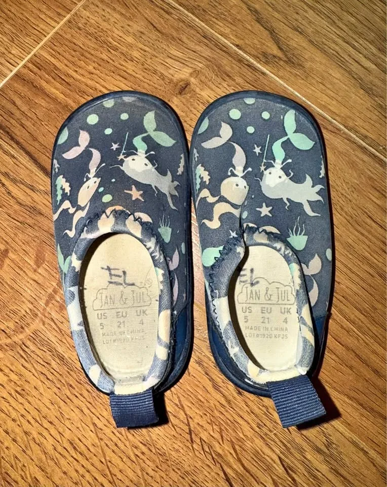 Jan & Jul mermaid indoor shoes