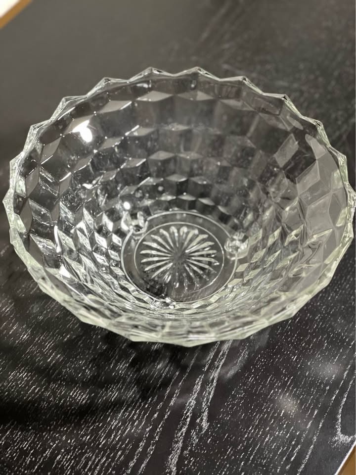 Fostoria American Clear Glass Three Toed Bowl - 10 inch - photo 4