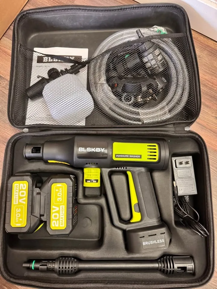 Portable Cordless Pressure Washer image indicator(4)