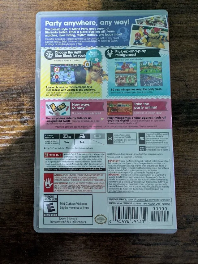 Nintendo Switch Super Mario Party image indicator(2)