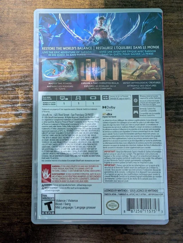 Prince of Persia Nintendo Switch image indicator(2)
