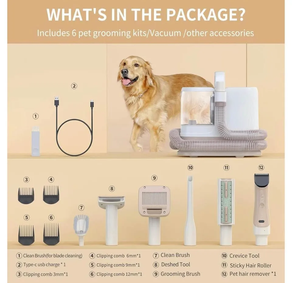 Redroad Pet Grooming Vacuum Cleaner image indicator(3)