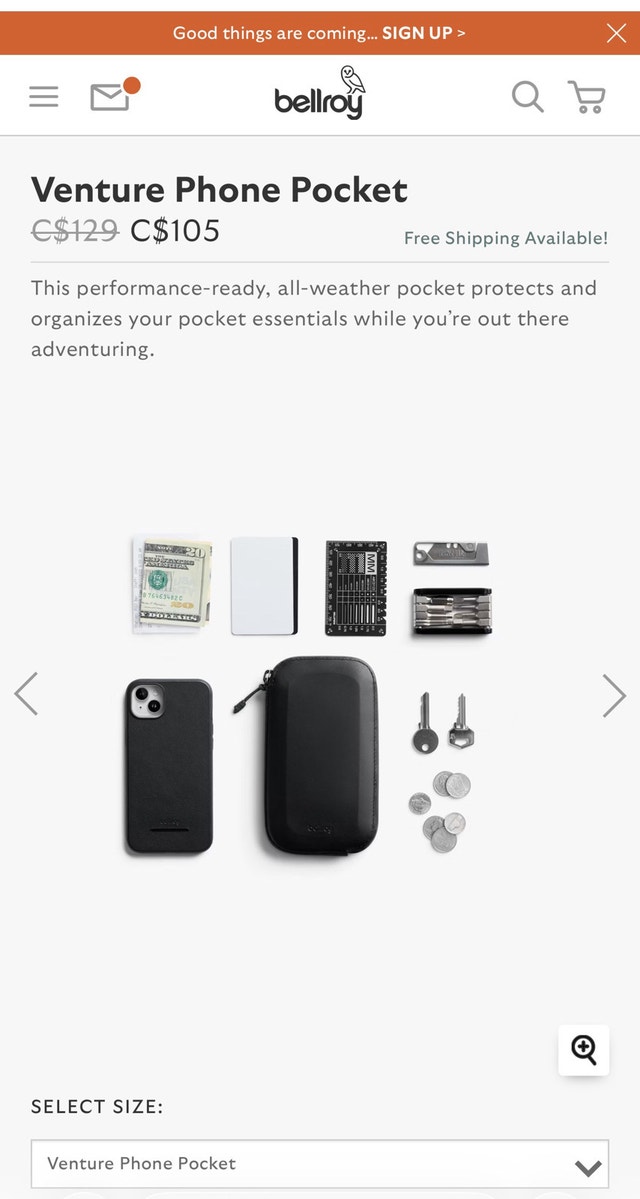 Bellroy Elements Wallet