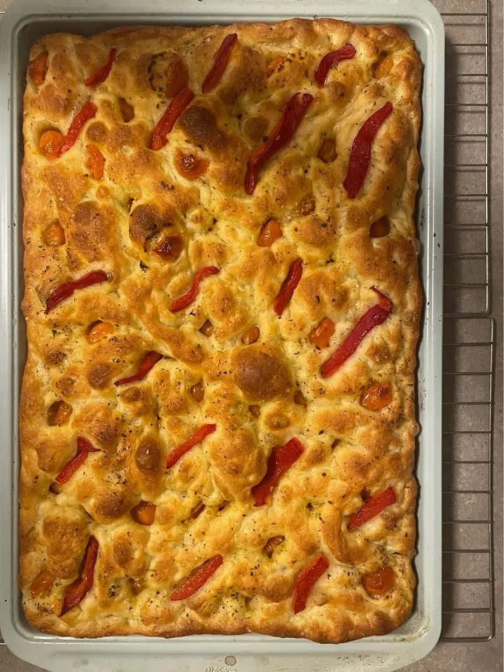 Homemade Focaccia/Vegan Delight image indicator(5)