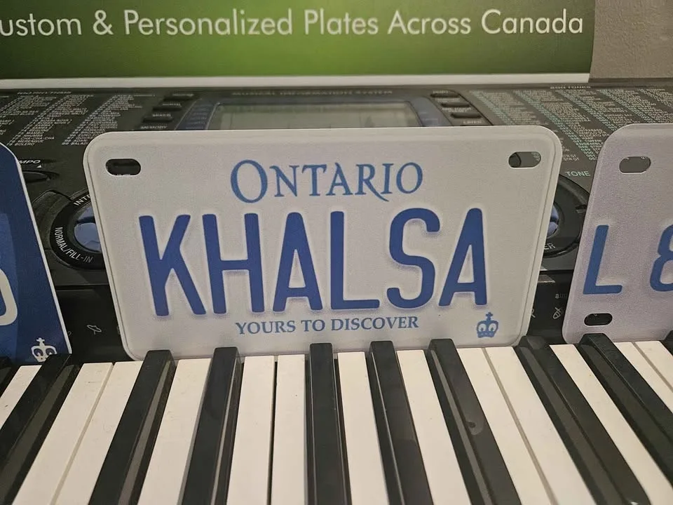 Custom vanity novelty aluminum metal plate with your words image indicator(7)