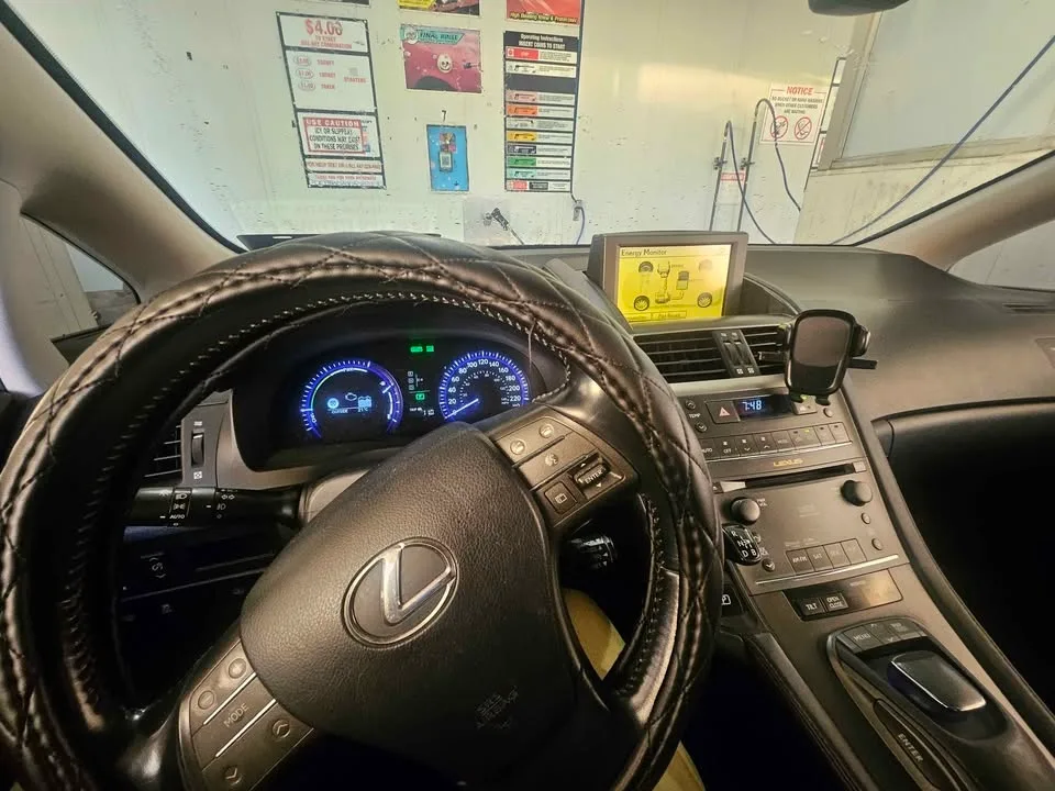 2010 Lexus hs250 hybrid navigation camera image indicator(9)