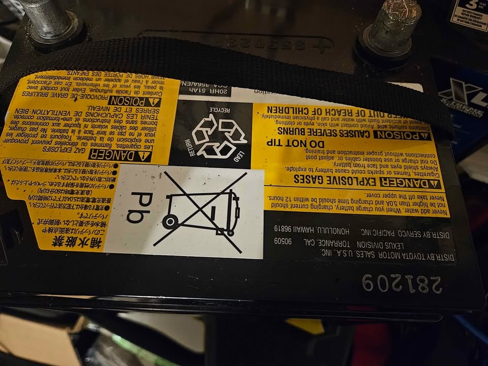 Panasonic Battery for Toyota Lexus Hybrid Cars - photo 2