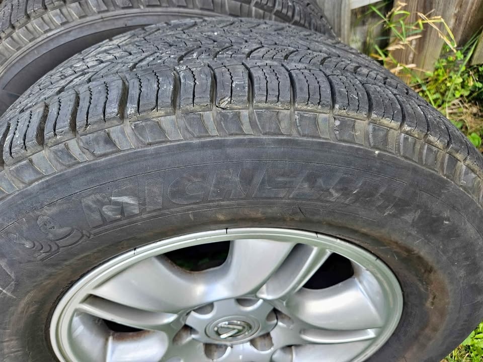 P265/65/R17 Michelin All Weather Tires on Lexus OEM Rims