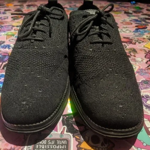 Cole Haan Wingtip Black US Size 10M image indicator(6)